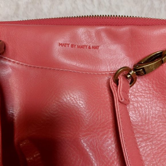 Matt and Nat Orange Cross Body Bag - Picture 5 of 6